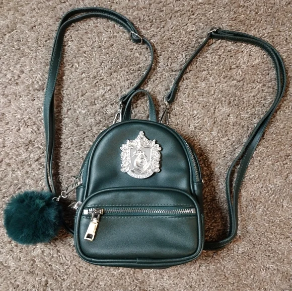 Universal Studios Harry Potter Slytherin Mini Backpack - Picture 2 of 13